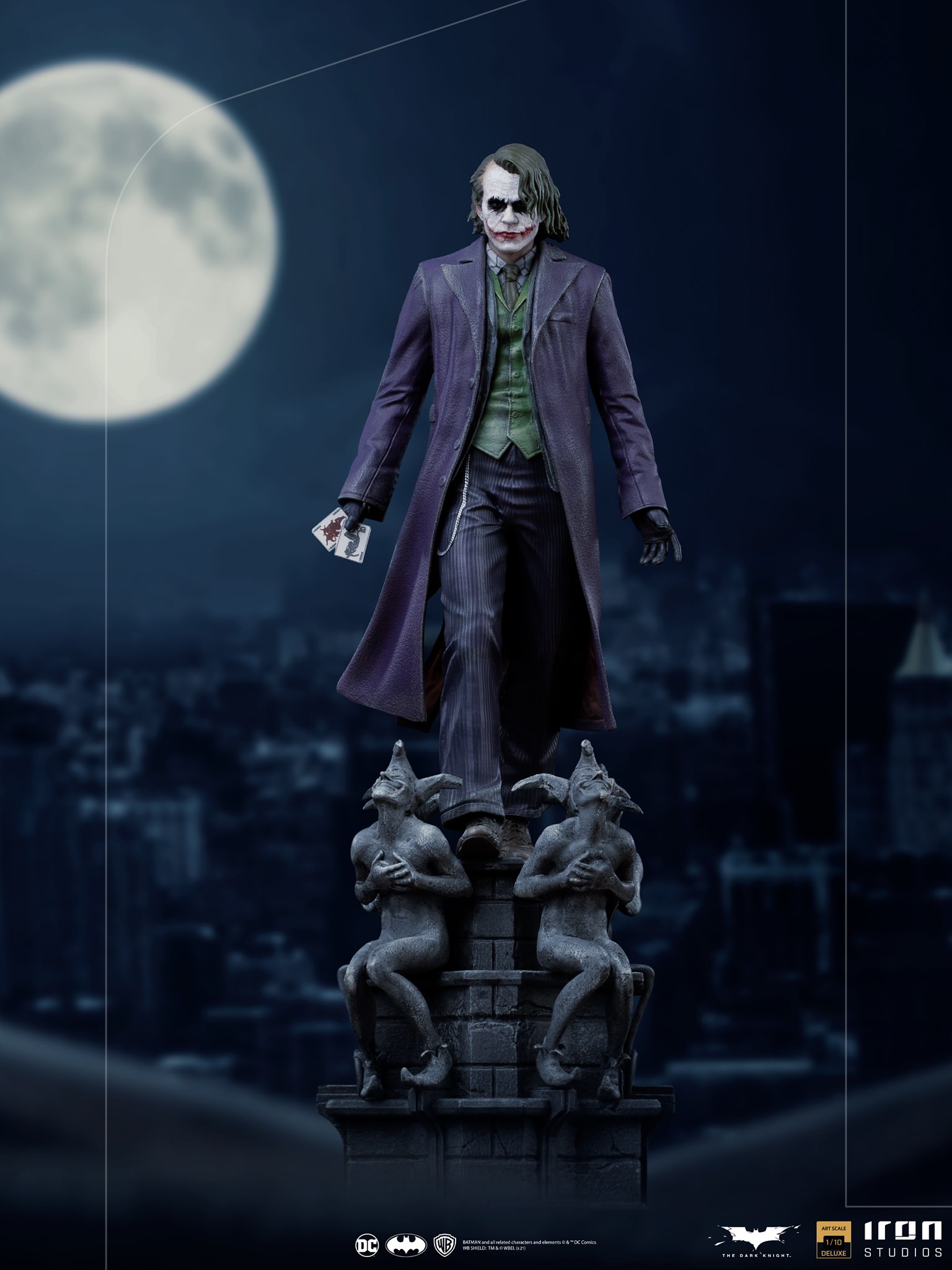 Iron Studios DC Comics Dark Knight Joker Deluxe Art Scale Statue